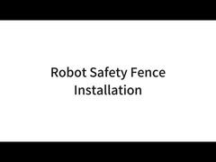 Industrial Automation Robot Safety Fence Machine Protactive Wire Mesh Panel and Post