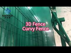 Low carbon steel 3d fence for Railway