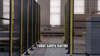 Hsj Wholesale Robot Safety Fence for Machine and Machine Guard Fence Perimeter Protective Panel