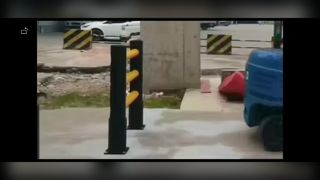 Flexible Anti Crash Safety Flexible Traffic Anti-Collision Barriers Warehouse Protector System