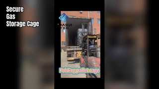 Storage cage packaging and delivery