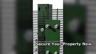 Heavy Duty 358 Anti Climb Fence Installation & Feature Show
