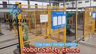 The safety function of robot safety enclosures in industrial robot operation scenarios