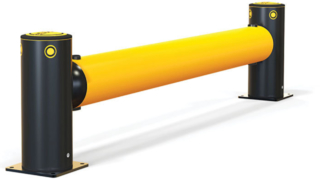 Flexible safety barrier traffic barrier