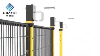 Industrial Robot Safety Fence Custom Machine Guarding Solutions